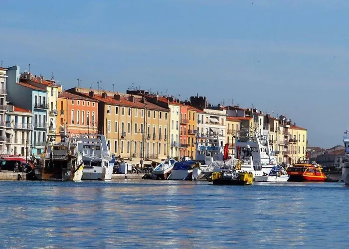 公寓 Confortable 2 Pieces Climatise Avec Loggia Vitree A Sete - Fr-1-472A-267